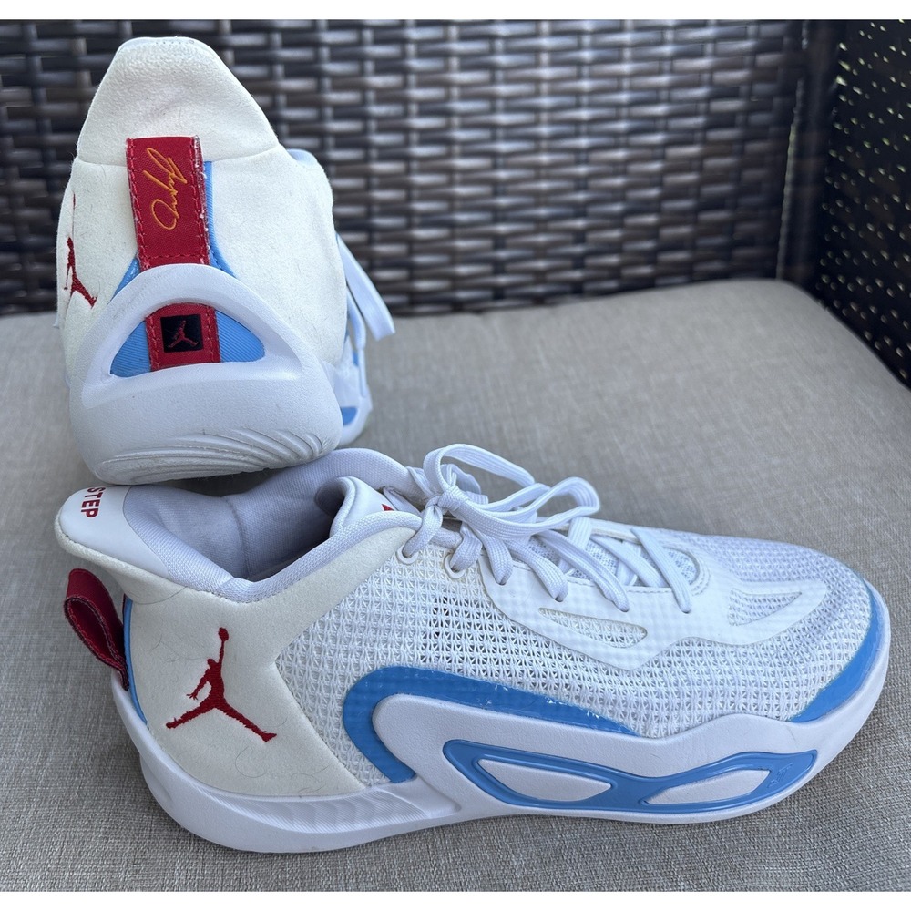 Nike Air Jordan Jayson Tatum St. Louis DX5359-100 Boys Size 6Y Blue White Archer